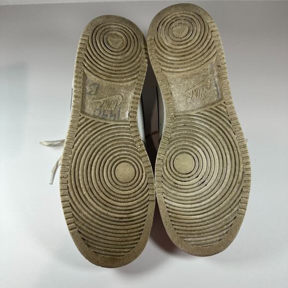 Nike Court Vision Low Casual Shoes Mens Size 10.5 White Black Comfort Sneakers - Picture 11 of 12